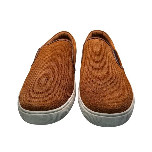 New DRIVER CLUB USA Men\'s Tan Suede Leather Maui Slip on Sneakers Size 13 main image 6